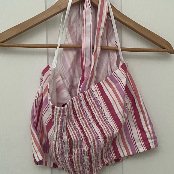 LOFT Multicolor Striped Top - Picture 2 of 4